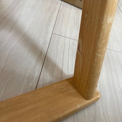 ベビーチェア　ステラ　木製ワンタッチ　ハイチェア　折りたたみの画像