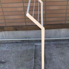 JM20375K) タオル掛け＜幅：約65cm 高さ：約80cm 奥行：約15cm＞中古品【取りに来られる方限定】　 の画像