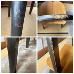 ビンテージ 飛騨家具 イバタインテリア ダイニングチェア　 の画像