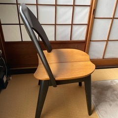 ビンテージ 飛騨家具 イバタインテリア ダイニングチェア　 の画像