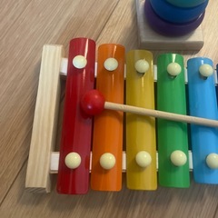 おもちゃ　リングタワー、鉄琴　　 の画像