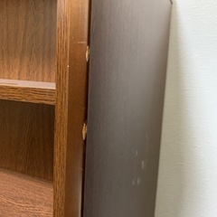本棚2分割可能、単行本からアルバムまで大きさ調整可能の画像