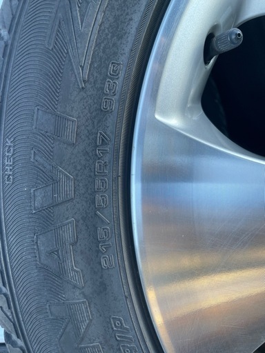 トヨタ純正アルミタイヤセット