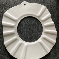 シャンプーハット　白の画像