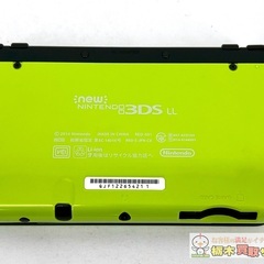 【美品】 New Nintendo ニンテンドー　3DS LL ライムブラック 現状品の画像