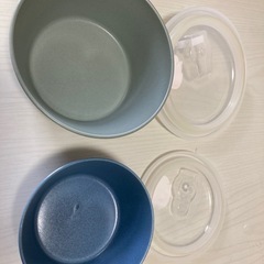 セラミック　密閉容器　タッパー　保存容器　皿　食器の画像