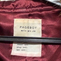 PAGEBOY ダッフルコートの画像