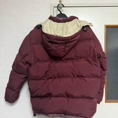 BIGVERY FIELD バーガンディ ダウンジャケット 150の画像