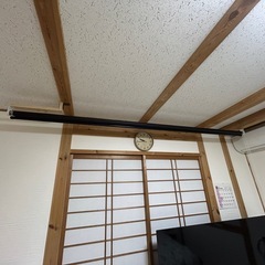 120インチ　プロジェクタースクリーンの画像
