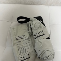 【3回使用済み】折りたたみ傘 晴雨兼用 日傘 IZA の画像