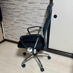 オフィスチェア パソコンチェア 椅子 ブラックの画像