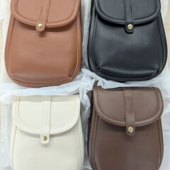 【無料】12個セット(3デザイン) ミニショルダーバッグ スマホポーチ ②の画像
