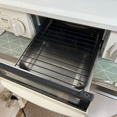 ホワイトのRinnai製ガスコンロ　都市ガス用の画像
