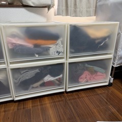 無印良品チェスト３点　の画像