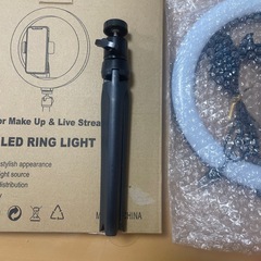 自撮り 撮影用 リング型 ライト LED BEAUTY LIGHT の画像