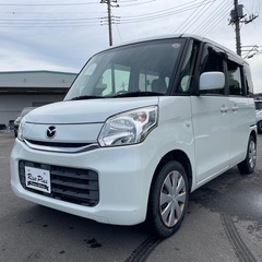 総額24.8万円 マツダ フレアワゴン XS 車検2年付き 左パワスラ セーフティーサポート ナビ フルセグ Bluetoothオーディオの画像