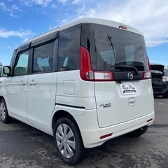 総額24.8万円 マツダ フレアワゴン XS 車検2年付き 左パワスラ セーフティーサポート ナビ フルセグ Bluetoothオーディオの画像