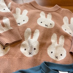 子供服　100センチ　ディックブルーナ　ミッフィー　長袖　秋冬服の画像