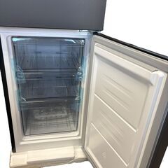 未使用 再生品 ハイアール ノンフロン 冷凍冷蔵庫 148L 2025年製 JR-SY15AR(H) グレー ブラックの画像