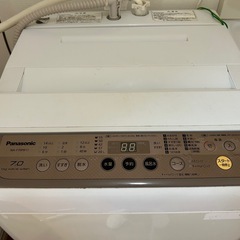 Panasonic 洗濯機　7キロの画像