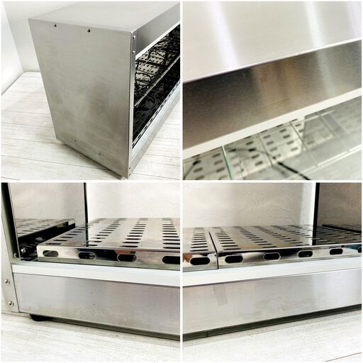 【動作良好】エイシン電機/ホットショーケース/TBHS-600S/2015年製/幅600mm/テンポス/業務用/保温ショーケース/飲食