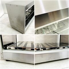 【動作良好】エイシン電機/ホットショーケース/TBHS-600S/2015年製/幅600mm/テンポス/業務用/保温ショーケース/飲食店/コンビニ/厨房機器/E0EX0114の画像
