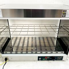 【動作良好】エイシン電機/ホットショーケース/TBHS-600S/2015年製/幅600mm/テンポス/業務用/保温ショーケース/飲食店/コンビニ/厨房機器/E0EX0114の画像