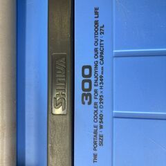 お譲りします！ キャスターが付いて便利！！ クーラーボックス27L（中古・Bランク）の画像