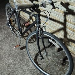 中古自転車 7段変速 510MM クロスバイク軽整備済み 防犯登録対応 町田市 相模原市 MM859の画像