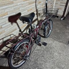 中古自転車 6段変速 20インチ 折り畳み 軽整備済み 防犯登録対応 町田市 相模原市 MM860の画像