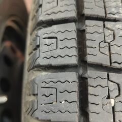 TOYO GARIT G5 145/80R13 16年製造　スタッドレス　ホイール付きの画像