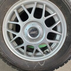 SEIN マルチホール 5H PCD100 5H PCD114.3 6J +38 4本 ★古のVRX付き★の画像