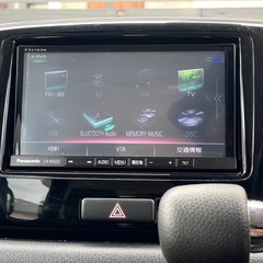 安心の総額表示！車検満たん★スズキスペーシアカスタム禁煙車！両側電動スライドドアBluetoothナビTVシートヒーター衝突安全レーダーブレーキの画像