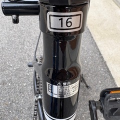 折り畳み自転車　16インチの画像