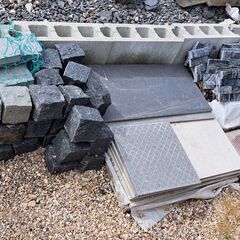 タイル、石材等お譲りしますの画像