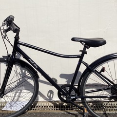 🚲春日市🚲クロスバイク🚲700C🚲黒色🚲6段ギア付き🚲H T23011894🚲No328の画像