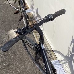 🚲春日市🚲クロスバイク🚲700C🚲黒色🚲6段ギア付き🚲H T23011894🚲No328の画像