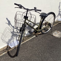 🚲春日市🚲店頭在庫40台🚲自転車🚲27インチ🚲6段ギア付き🚲SU L856458🚲No324の画像