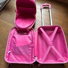 子供　スーツケース　リュックせっセットの画像