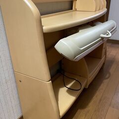 学童用学習机3点セット（机、いす、移動式引き出し）の画像