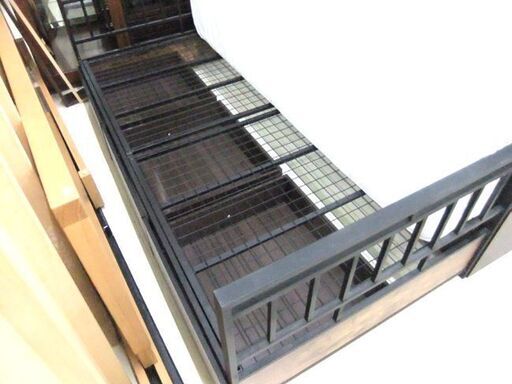 ニトリ シングルベッド マットレス付き 引出し Nスリープ DAYBED STAIN デイベッドステイン インダストリアル 札幌市厚別