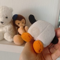 3ぬいぐるみセット　しろくま　ピングー　おさるの画像
