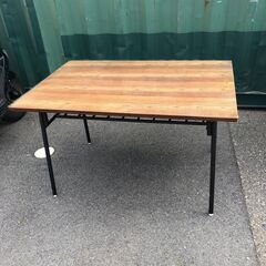 JM20376K) (株)サフコ ダイニングテーブル＜幅：約120cm 高さ：約72cm 奥行：約80cm＞中古品【取りに来られる方限定】　 の画像
