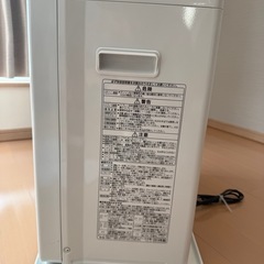 〔美品〕コロナファンヒーター（木造17畳 コンクリート24畳まで）CORONAパートホワイト　FH-VX6718BY-Wの画像