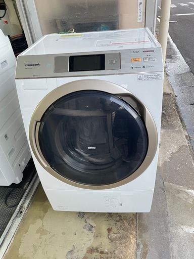 北九州市内配送無料　保証付き NA-VX9700L-W ドラム式洗濯乾燥機 クリスタルホワイト [洗濯11.0kg /乾燥6.0kg /ヒートポンプ乾燥 /左開き]