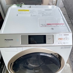 北九州市内配送無料　保証付き NA-VX9700L-W ドラム式洗濯乾燥機 クリスタルホワイト [洗濯11.0kg /乾燥6.0kg /ヒートポンプ乾燥 /左開き]の画像