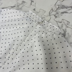 ミシェルマカロン　ドット柄　オールインワンの画像