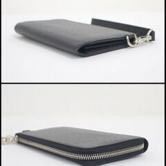 NR34　ok06068tm【LOUIS VUITTON】ジッピー・ドラゴンヌ タイガ ノワール M69409 RFIDの画像