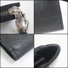 NR34　ok06068tm【LOUIS VUITTON】ジッピー・ドラゴンヌ タイガ ノワール M69409 RFIDの画像