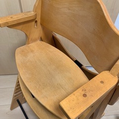 木製ベビーチェア
の画像